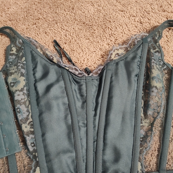 🥰 EUC Victoria's Secret Dream Angels Wicked Unlined Corset Boustier Shapewear - Picture 11 of 16